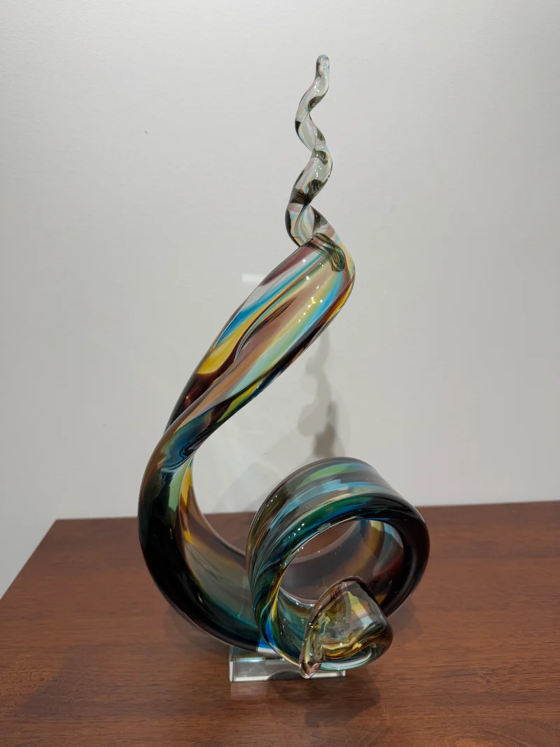 Sculpture verre artisanale