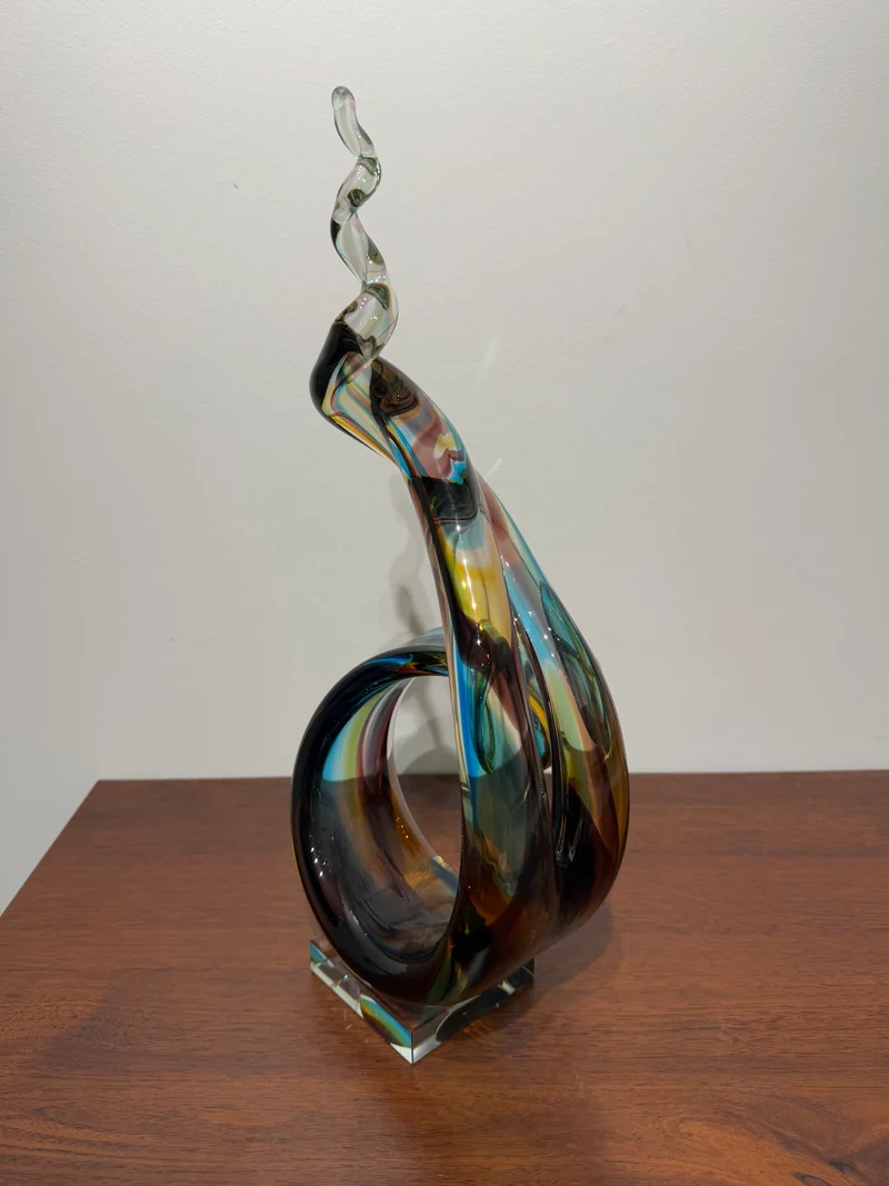 Sculpture verre artisanale