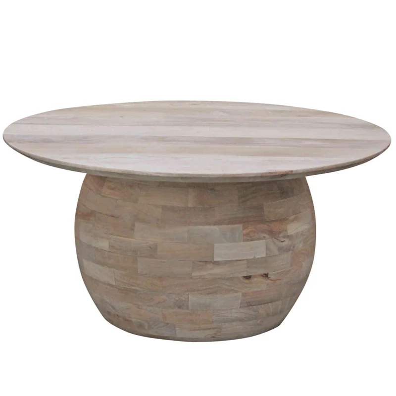 Table basse en bois massif Hajar