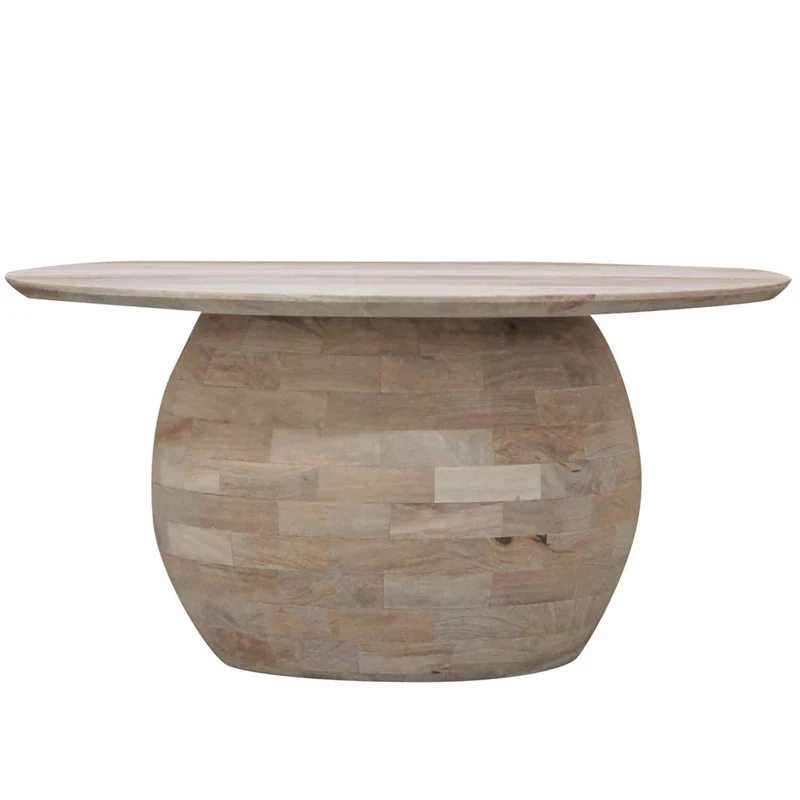 Table basse en bois massif Hajar