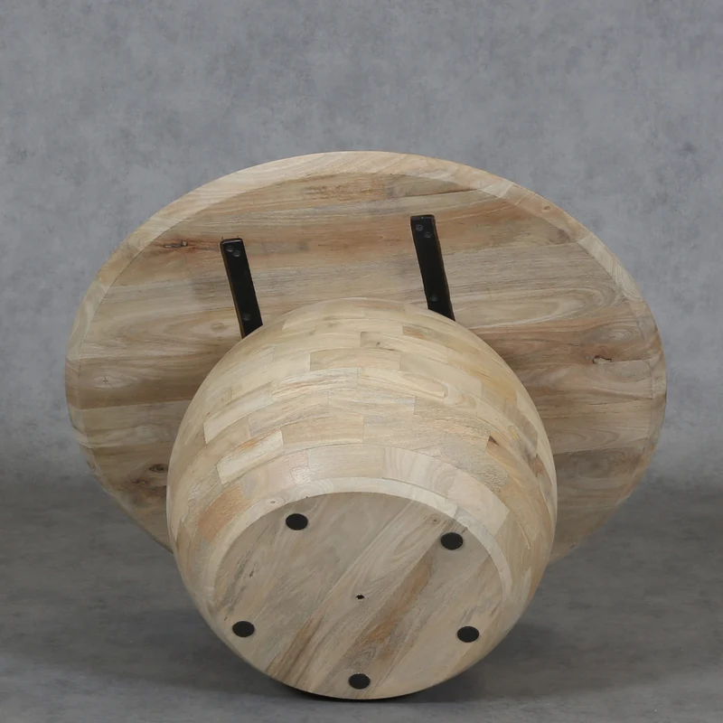 Table basse en bois massif Hajar