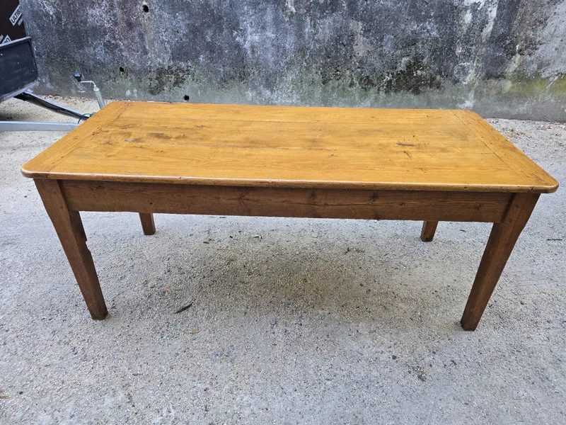 Table de ferme ancienne en orme
