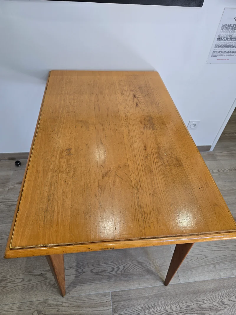 Table rectangulaire vintage