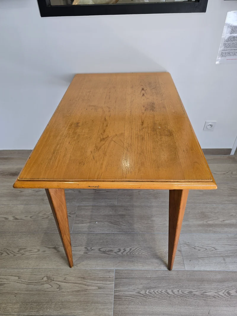 Table rectangulaire vintage