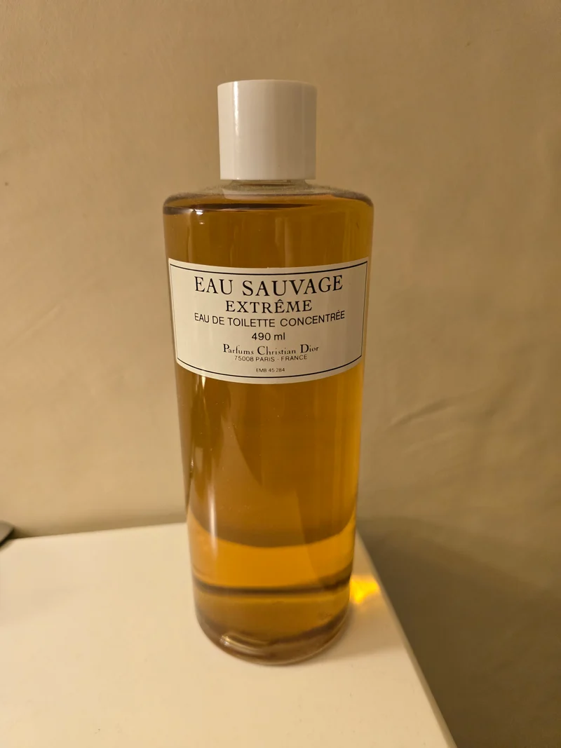 Eau sauvage extrême vintage 490ml