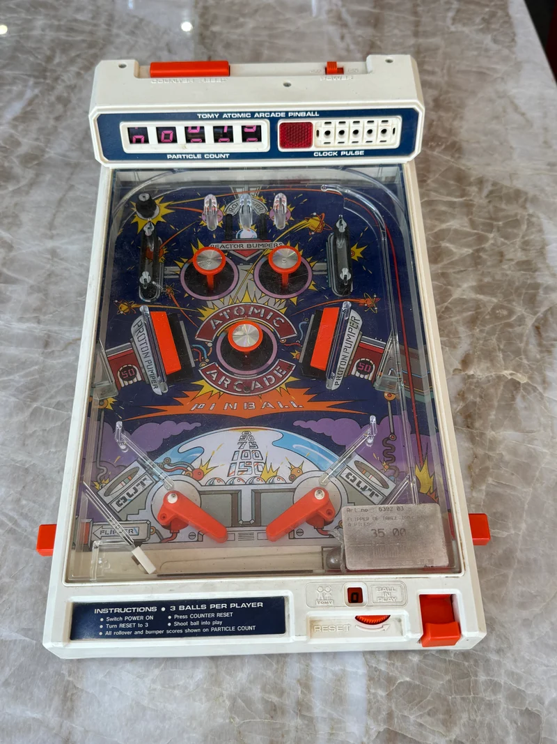Flipper vintage - Tomy Atomic Arcade Pinball