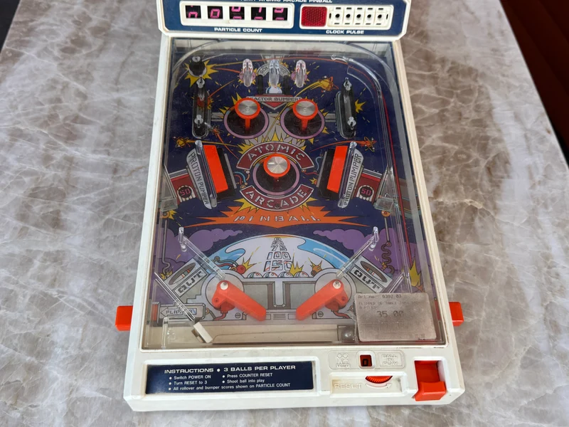 Flipper vintage - Tomy Atomic Arcade Pinball