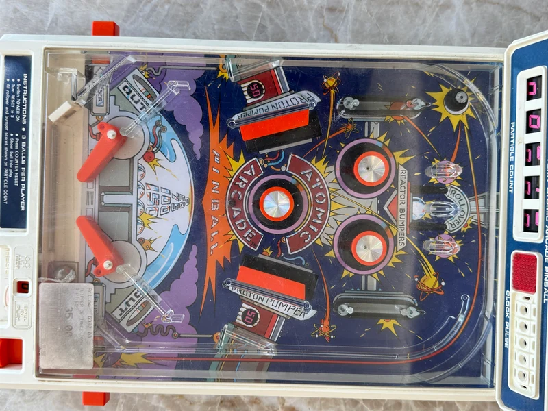 Flipper vintage - Tomy Atomic Arcade Pinball