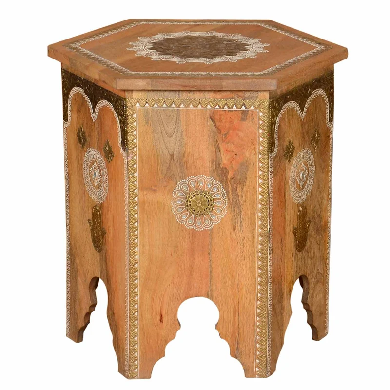 Table d'appoint orientale Salman Gross