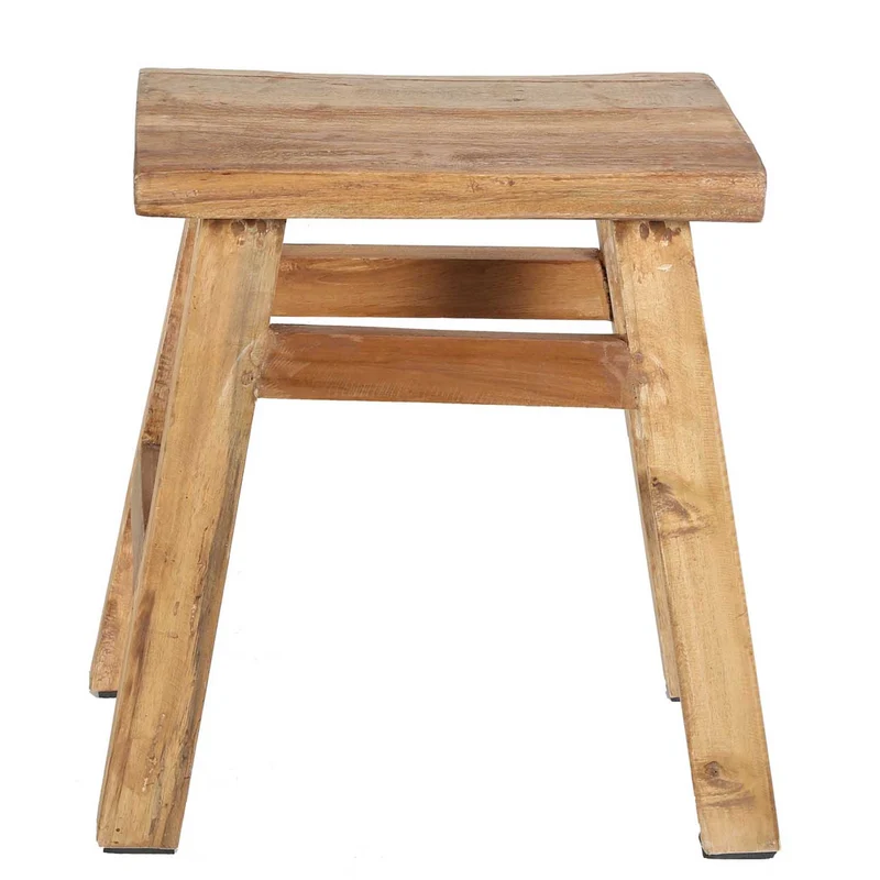 Tabouret en teck Rocco
