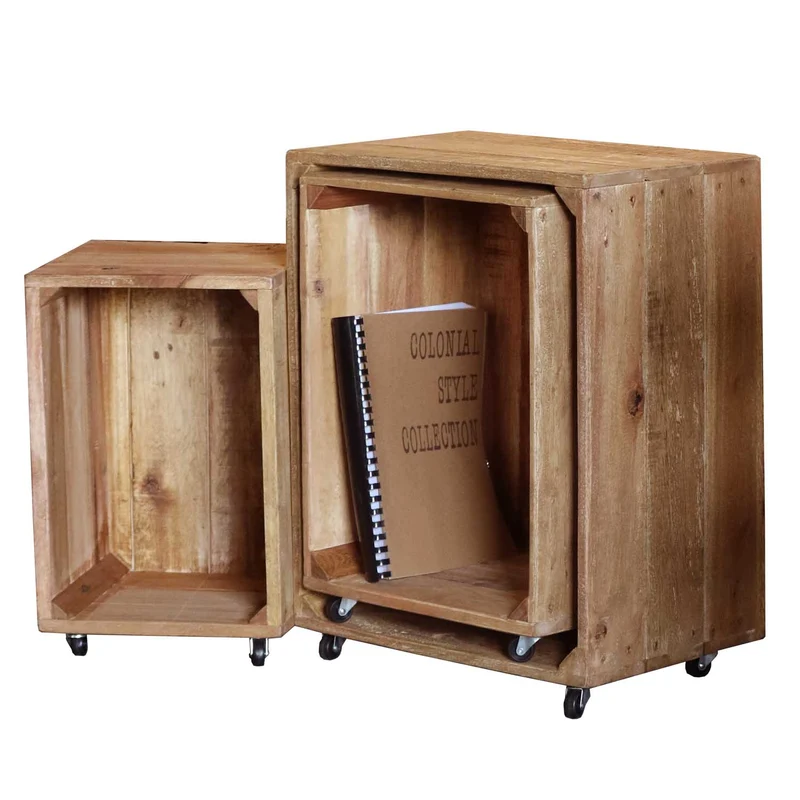 Coffret en bois Renzo lot de 3