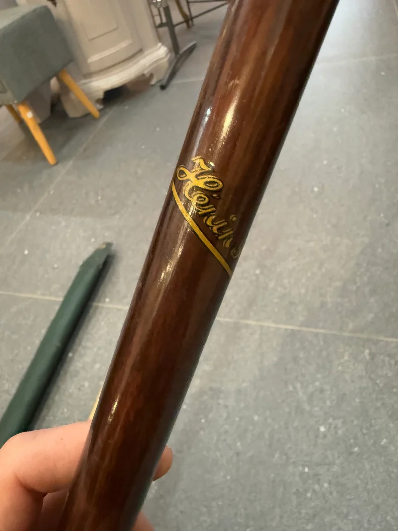 Queue de billard ancienne “Le Parisien” - Bois et cuir avec étui