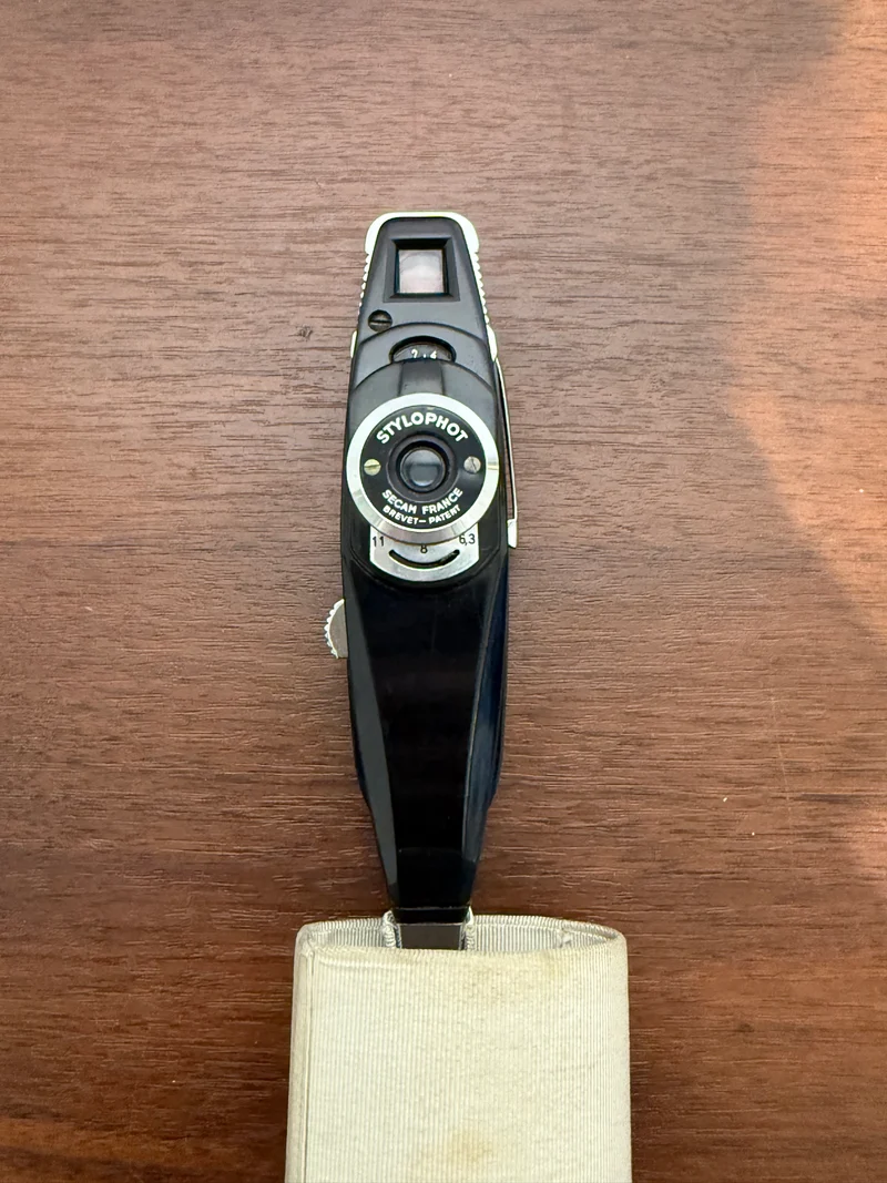 Appareil photo Stylo Stylophot - Rarissime appareil espion français