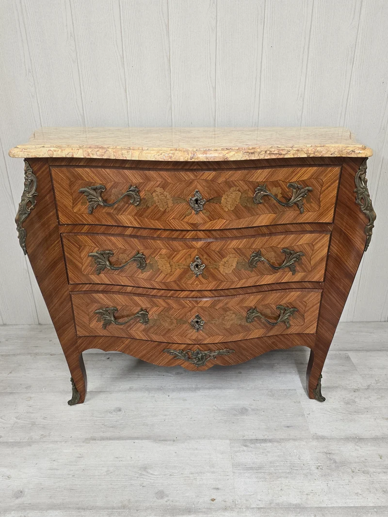 Commode louis XV bois de rose