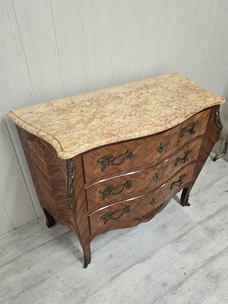 Commode louis XV bois de rose