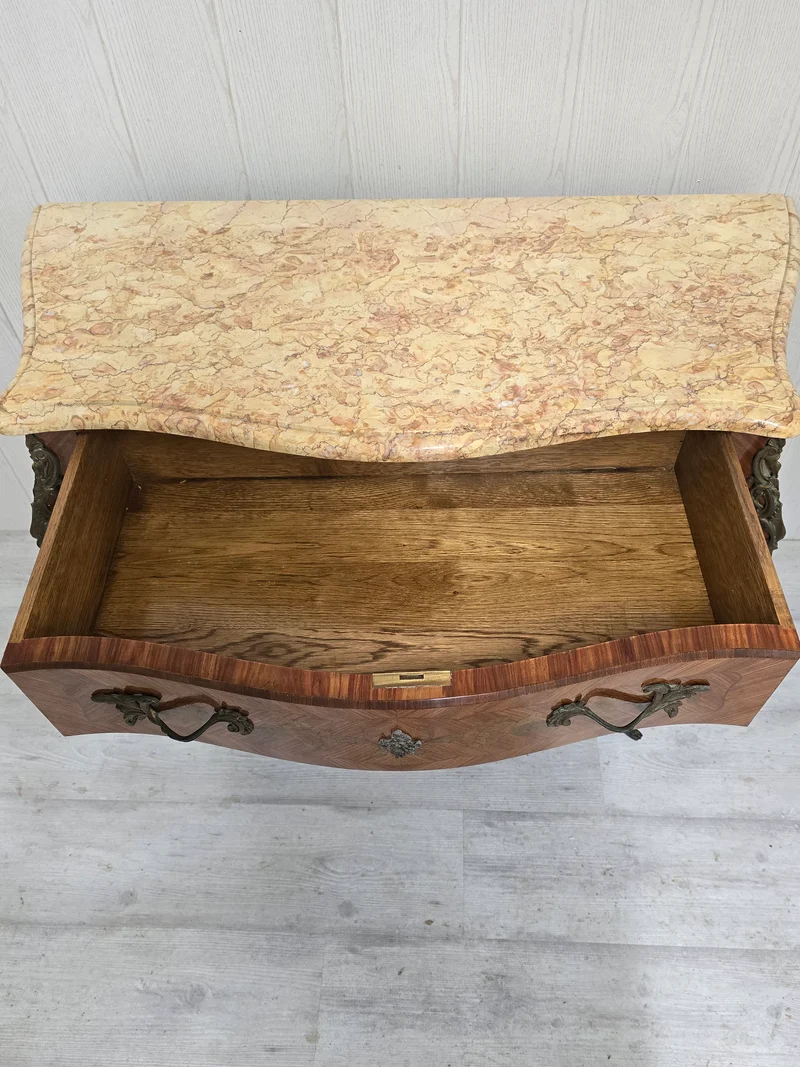 Commode louis XV bois de rose