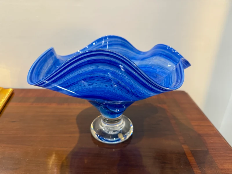 Coupe en cristal soufflé - Cristallerie “Pierre de Lune”