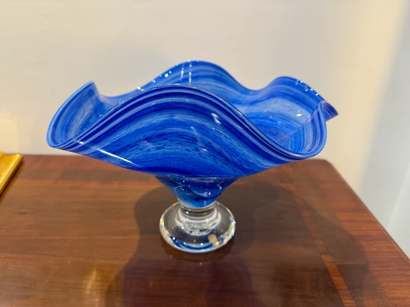 Coupe en cristal soufflé - Cristallerie “Pierre de Lune”