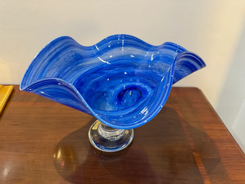 Coupe en cristal soufflé - Cristallerie “Pierre de Lune”