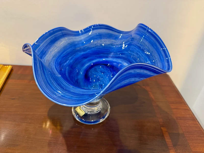 Coupe en cristal soufflé - Cristallerie “Pierre de Lune”