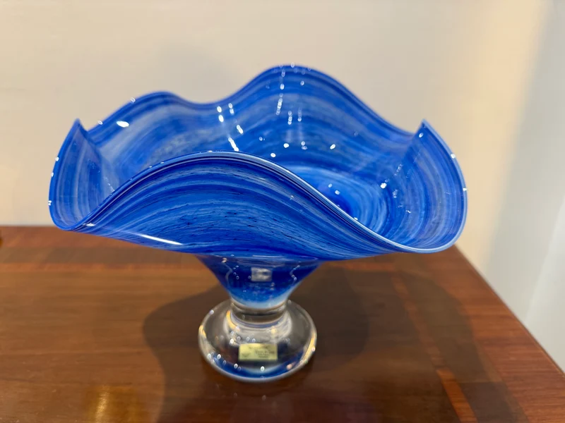 Coupe en cristal soufflé - Cristallerie “Pierre de Lune”