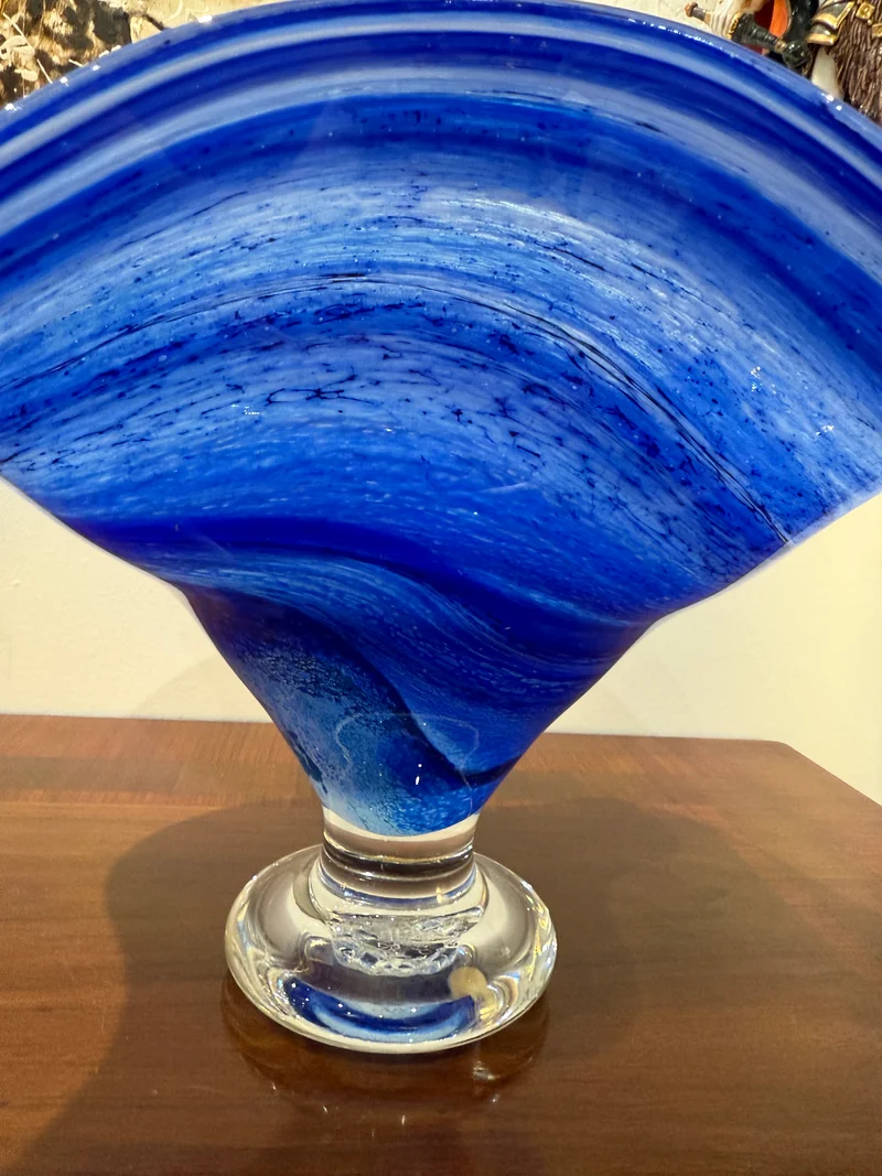 Coupe en cristal soufflé - Cristallerie “Pierre de Lune”
