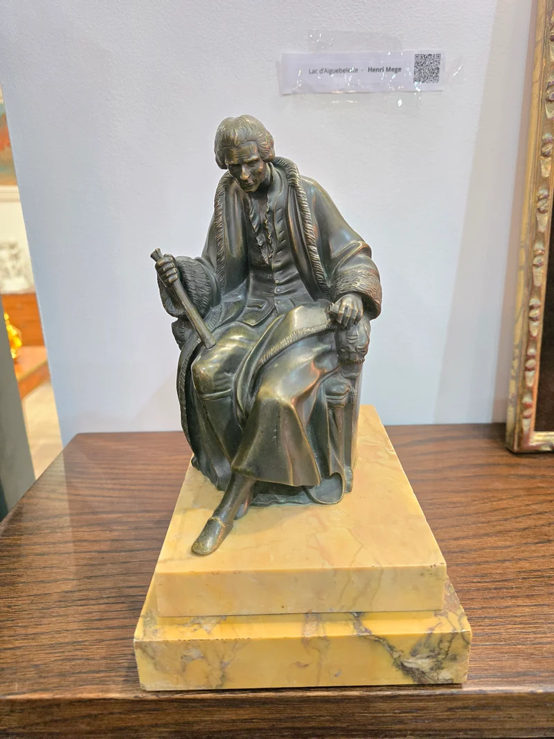 Bronze penseur Voltaire