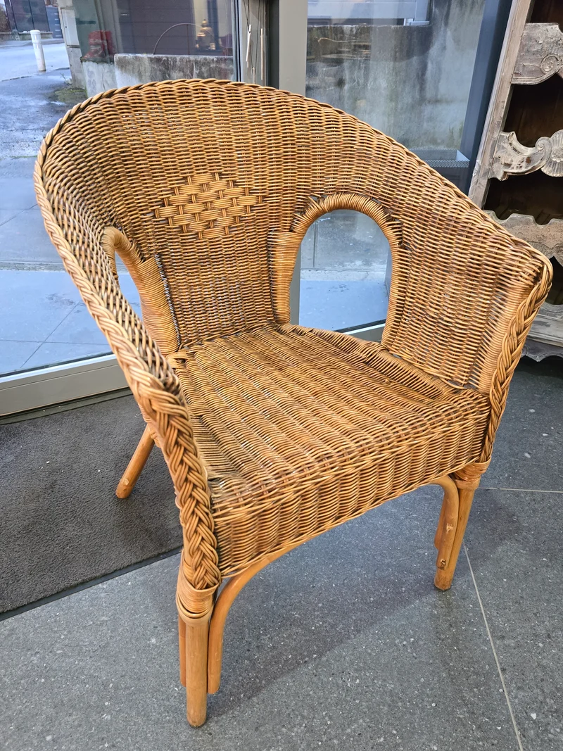 Fauteuil en rotin