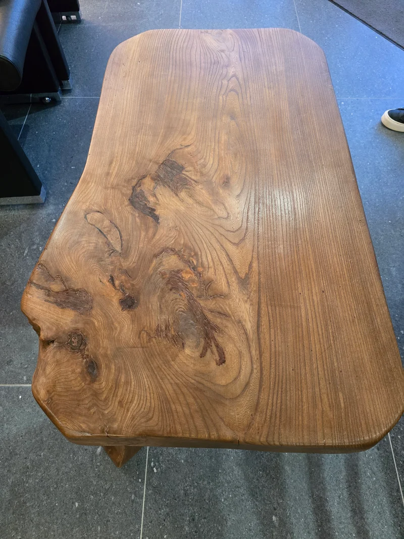 Table basse bois naturel
