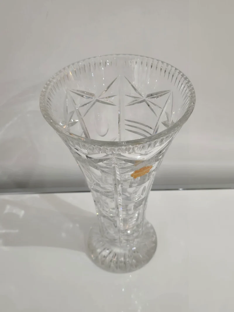 Grand vase cristal de bavier