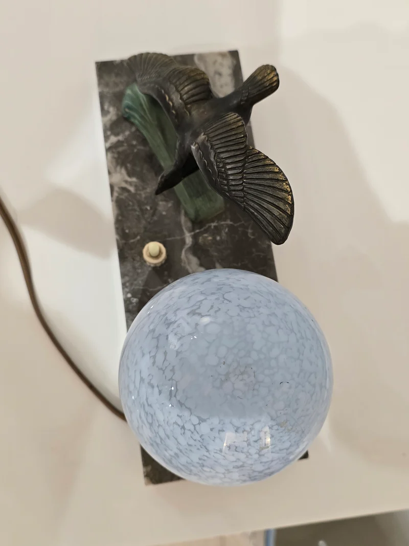 Lampe art deco
