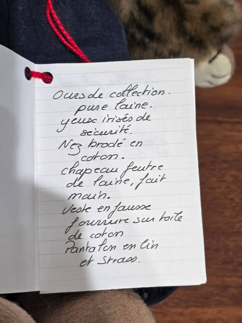 Ours auguste collection