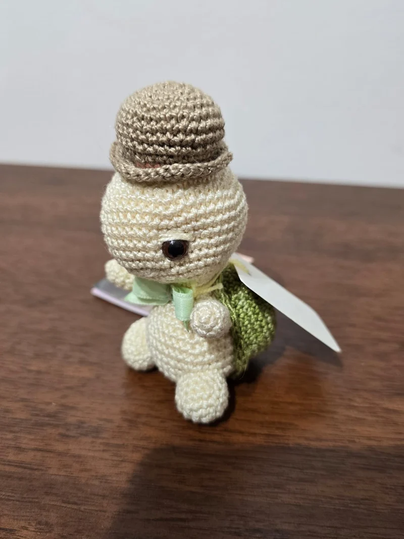 Bébé Tortue Amigurumi - Art Japonais