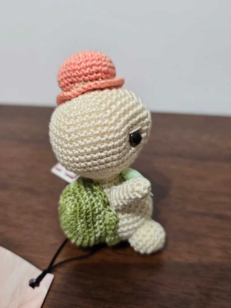Bébé Tortue Amigurumi - Art Japonais