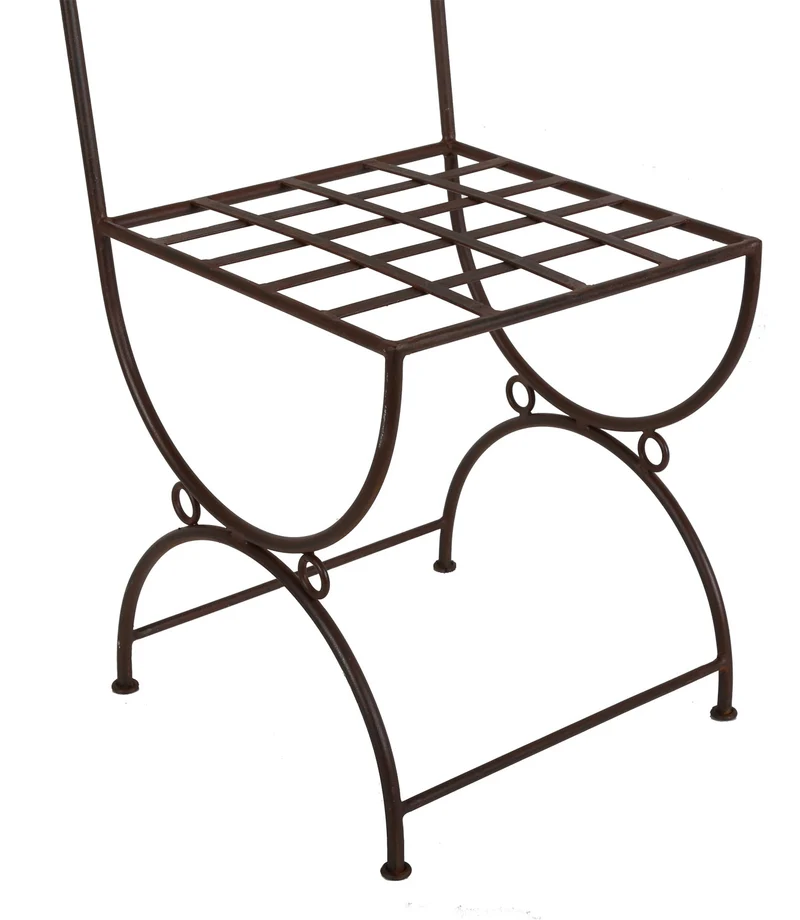 Chaise Pedro en fer forgé