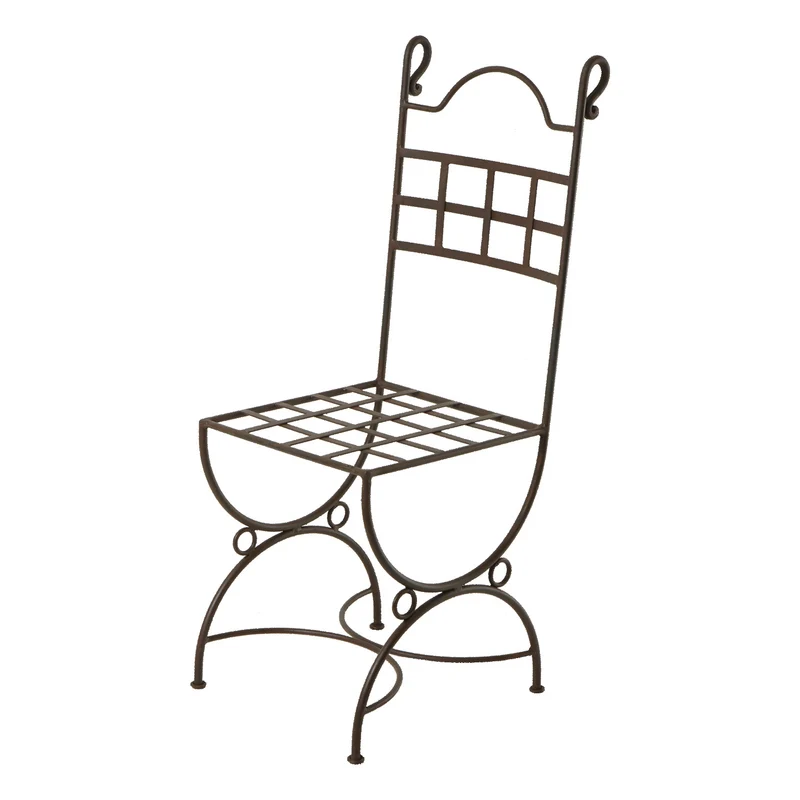 Chaise Nabil en fer forgé