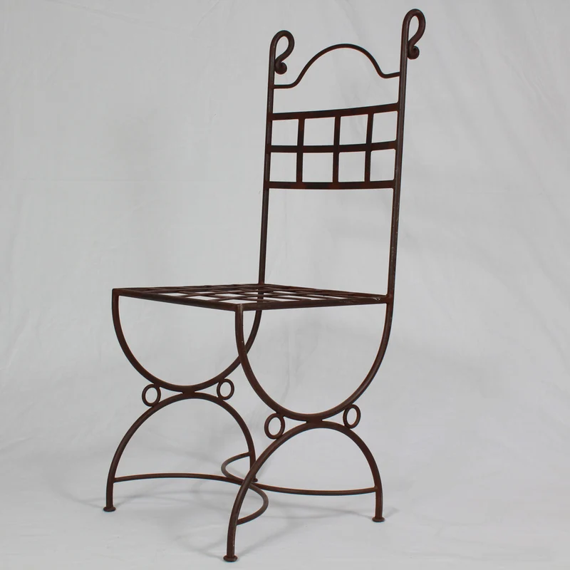 Chaise Nabil en fer forgé