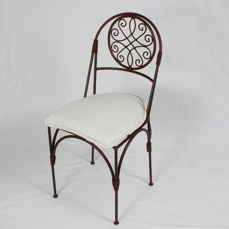 Chaise marocaine en fer Dalya