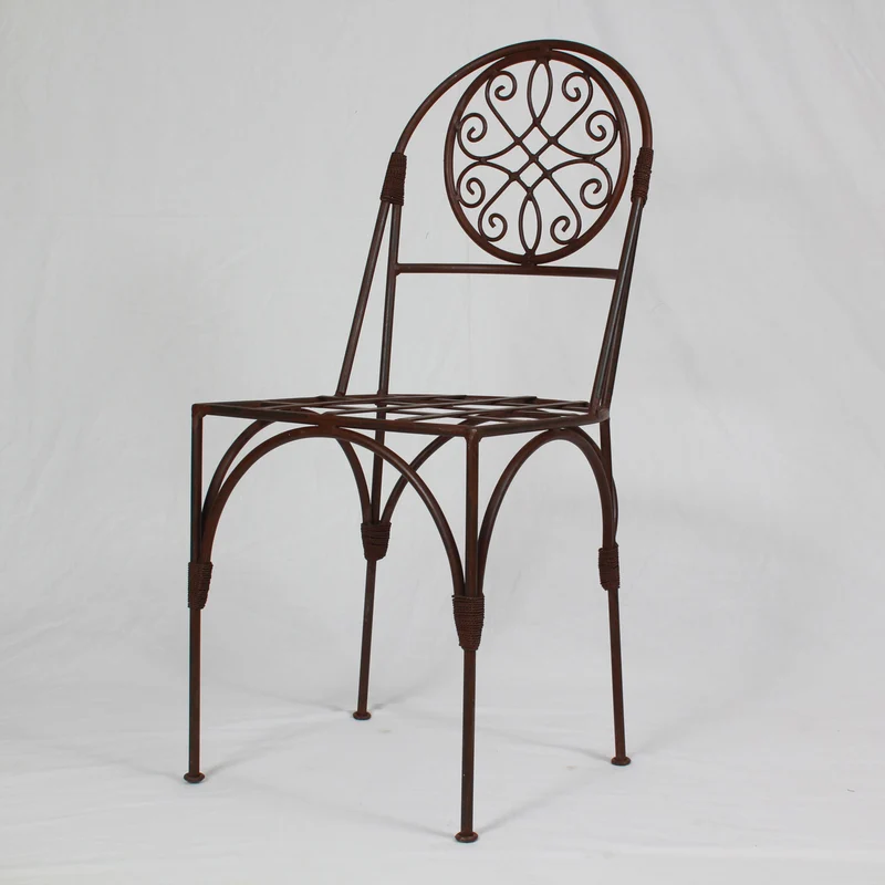Chaise marocaine en fer Dalya