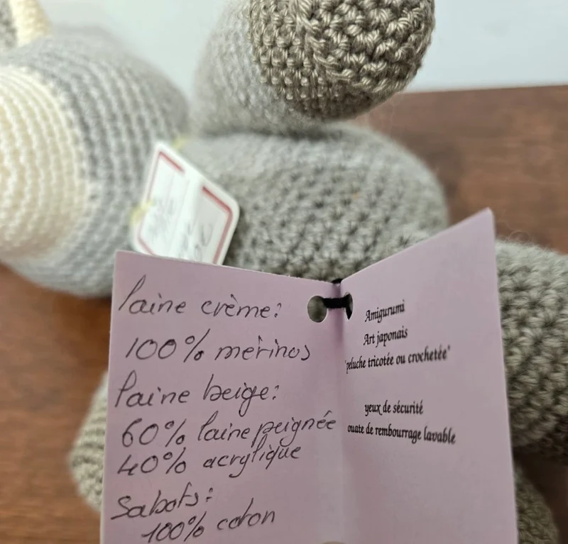 Âne Amigurumi - Arts Japonais