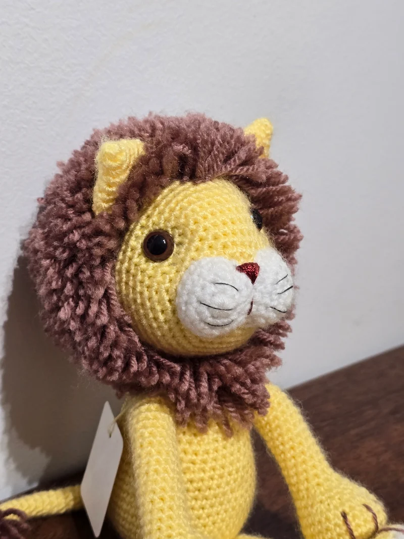 Lion amigurumi