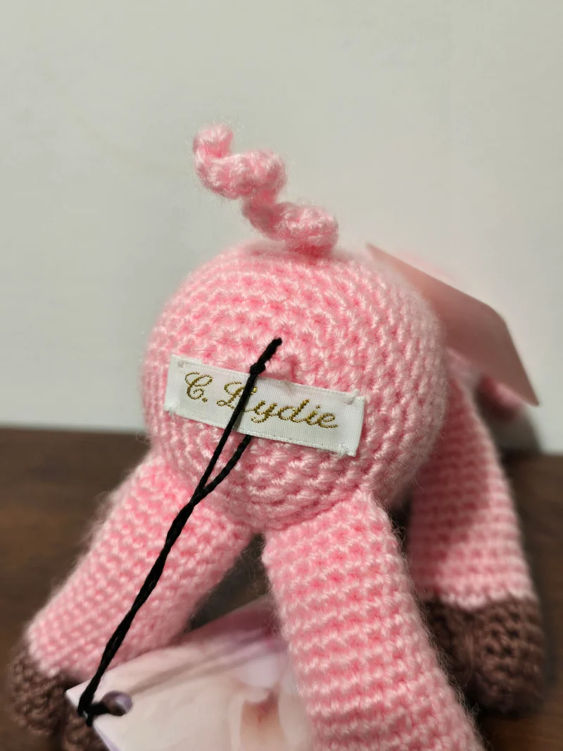 Cochon rose amigurumi