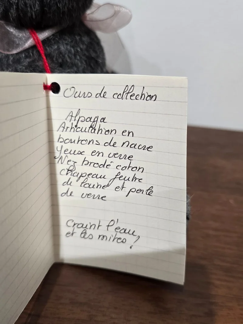 Ours de collection articulé