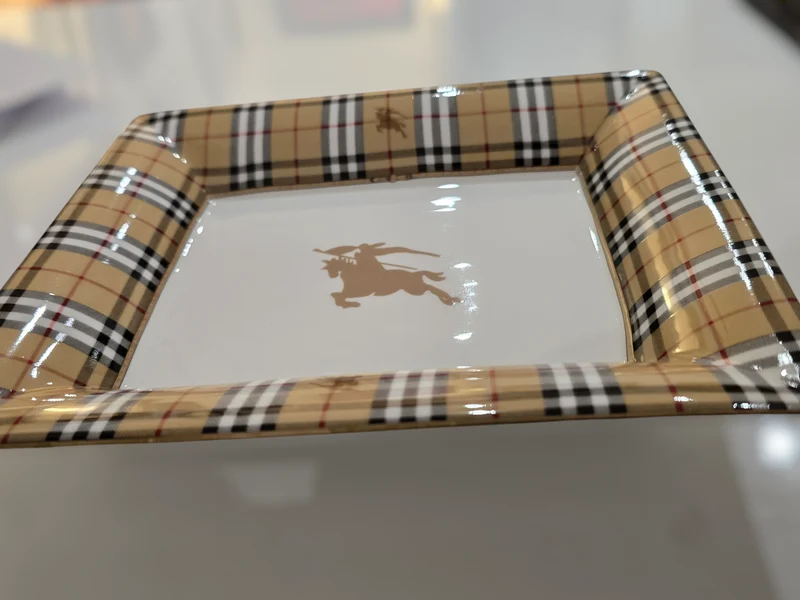 vide poche burberry vintage