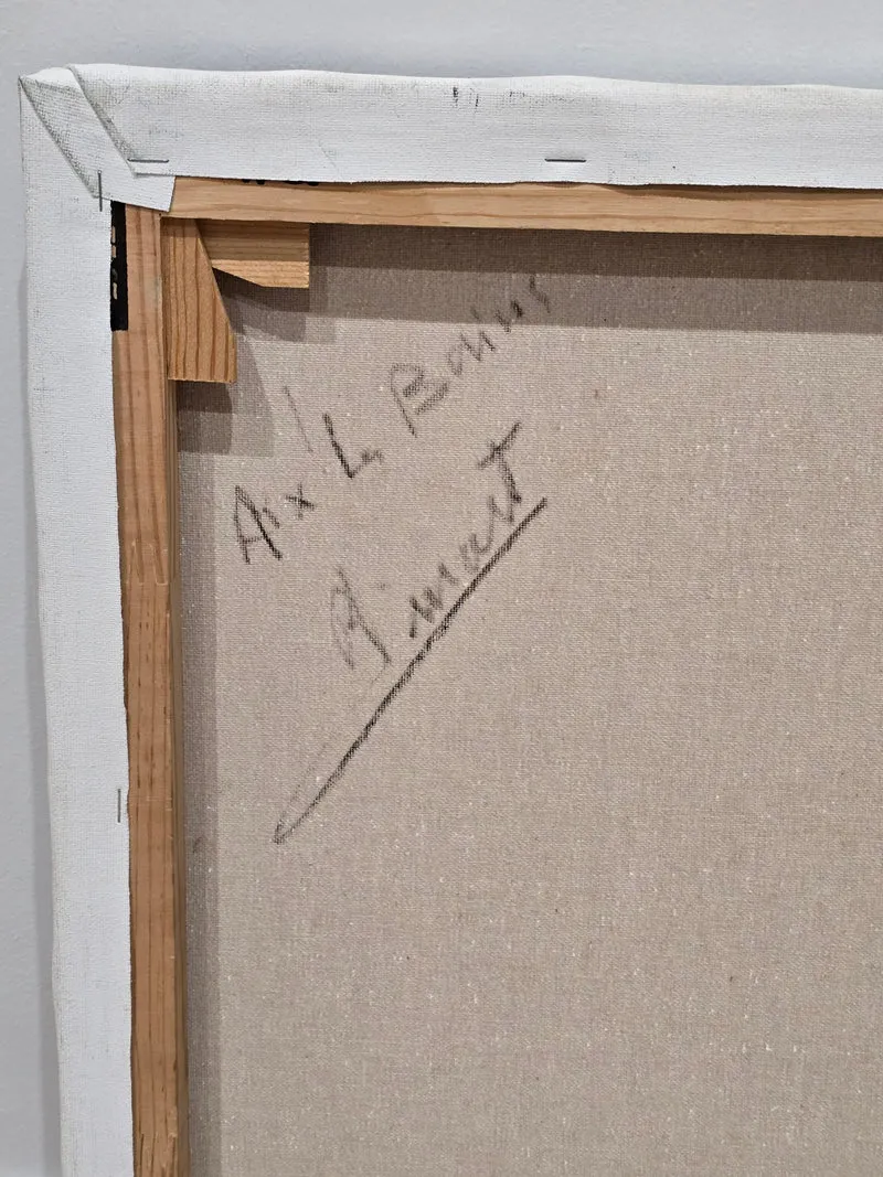 Tableau "rue de Genève aix les bains" B.VINCENT