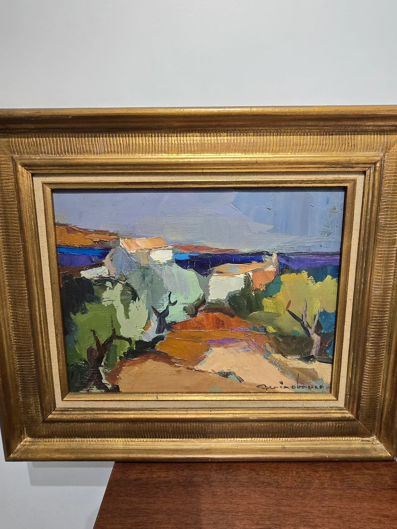 Tableau "Bord de mer" B.PERINO