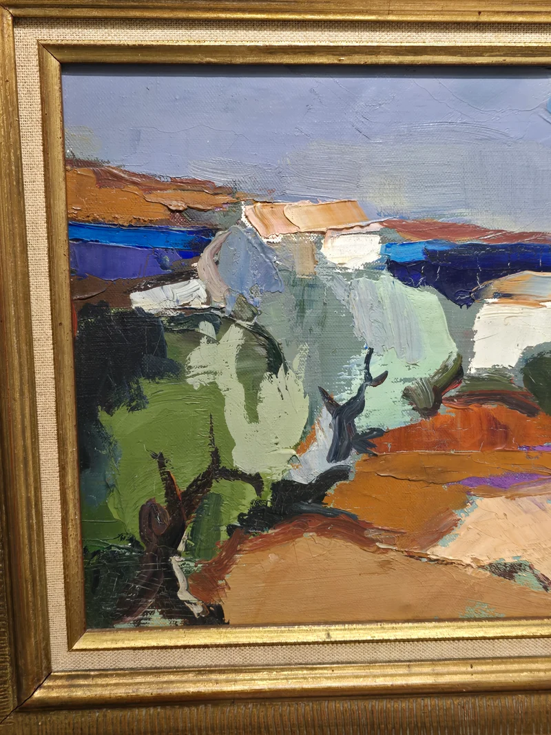 Tableau "Bord de mer" B.PERINO