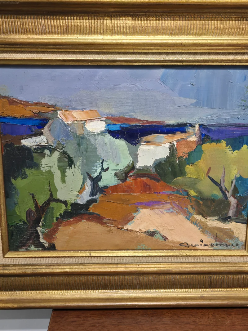 Tableau "Bord de mer" B.PERINO