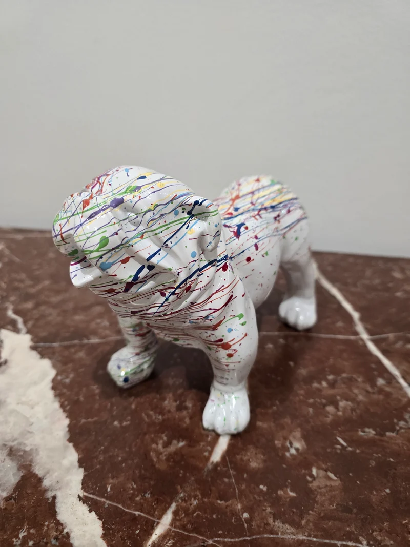 Statuette animaux street art résine