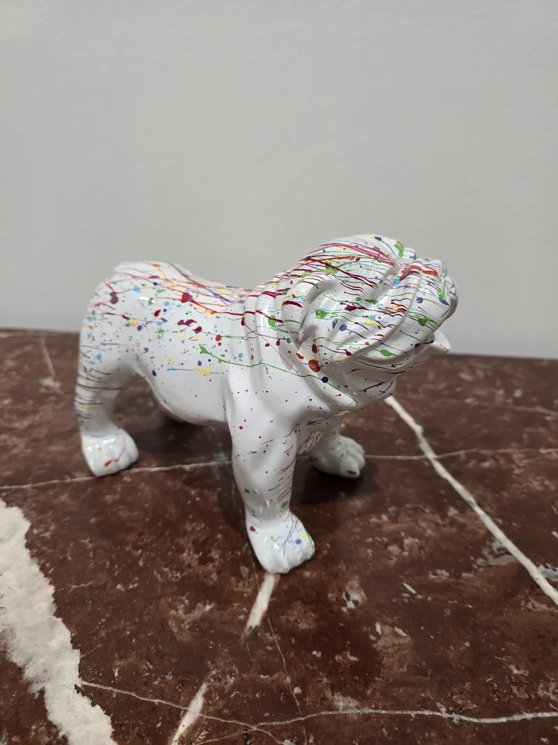 Statuette animaux street art résine